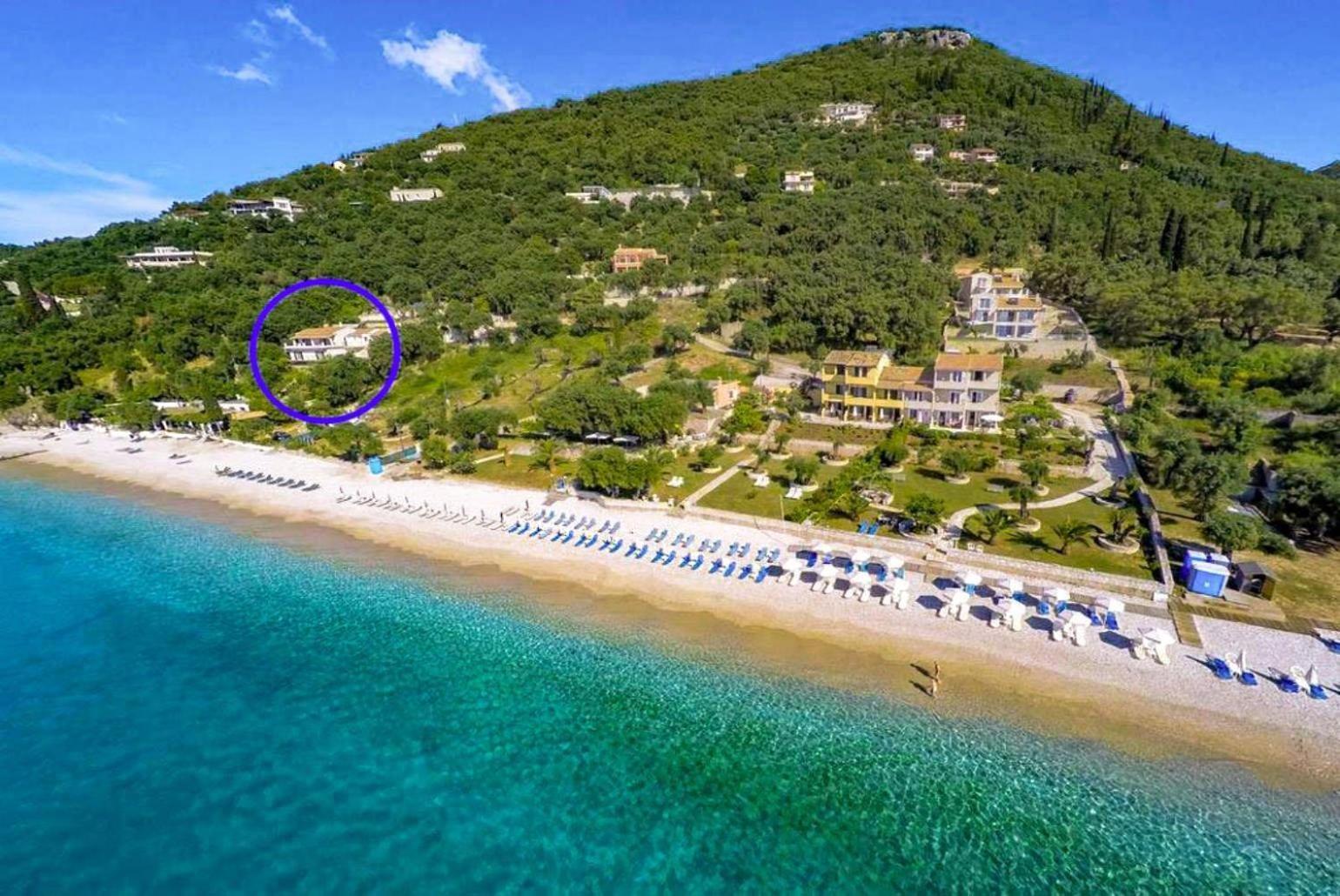Villa Kerkyroula Katávolos Buitenkant foto